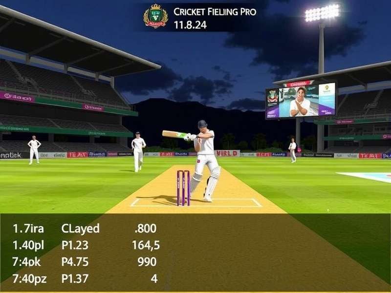 Cricket Fielding Pro gameplay screenshot